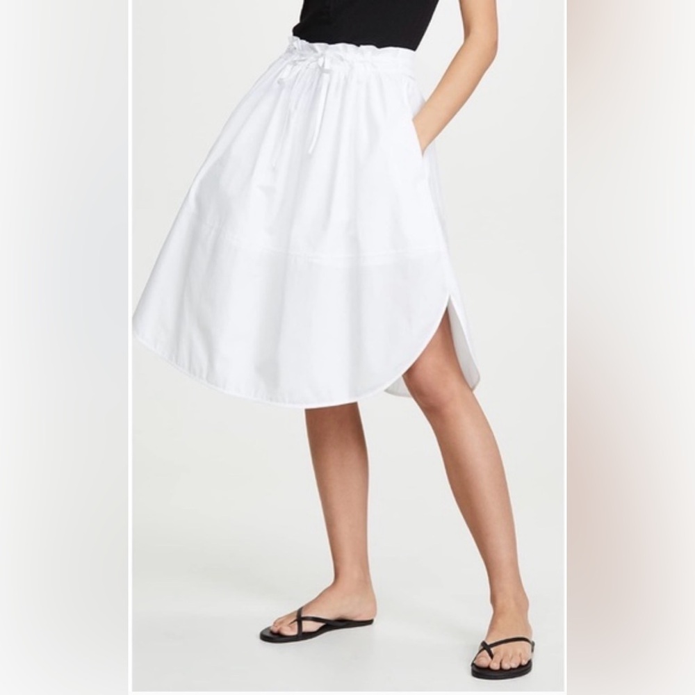 Vince cotton skirt